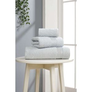 Set prosoape, L'essentiel Maison, Ezgi, Gri deschis imagine