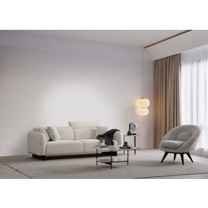 Canapea 3 locuri, Atelier del Sofa, 345DRX1102, Alb imagine