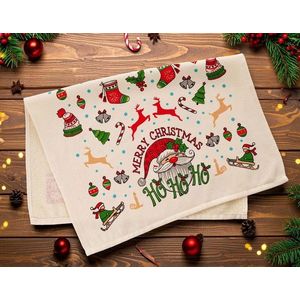 Set prosoape de bucatarie, L'essentiel Maison, Xmas, Multicolor imagine