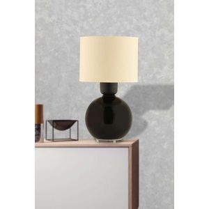 Lampa de masa, Opviq, 433NUV1523, Crem/Negru imagine