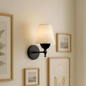 Aplica de perete, Opviq, 780SGN2714, Crem/Negru imagine