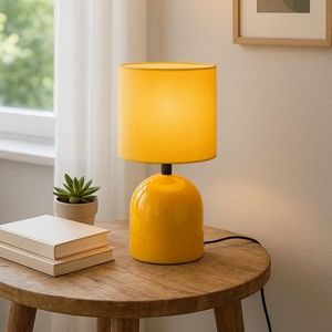 Lampa de masa, Opviq, 780SGN4738, Galben imagine