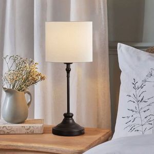 Lampa de masa, Opviq, 780SGN4770, Crem/Negru imagine