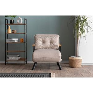 Fotoliu extensibil, Atelier del Sofa, 859FTN2821, Crem imagine