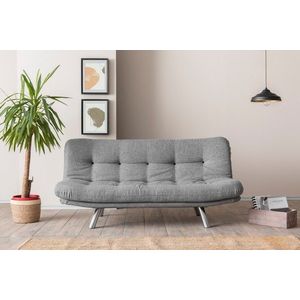 Canapea extensibila 3 locuri, Atelier del Sofa, 859FTN2827, Gri deschis imagine