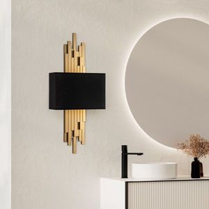 Aplica de perete, Opviq, 892OPV2413, Aur/Negru imagine