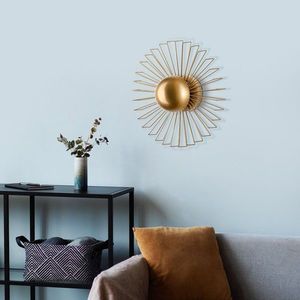 Aplica de perete, Opviq, 892OPV2437, Auriu imagine