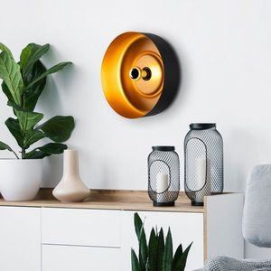 Aplica de perete, Opviq, 892OPV2538, Negru imagine