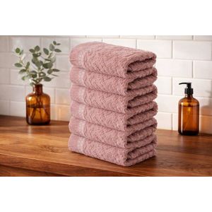 Set prosoape, L'essentiel Maison, Textured, Roz prafuit imagine