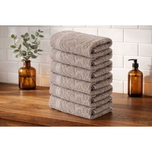 Set prosoape, L'essentiel Maison, Textured, Bej imagine