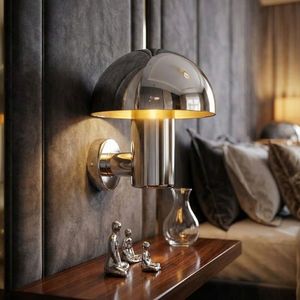 Aplica de perete, Opviq, 942FLG2233, Crom imagine