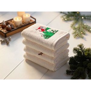 Set prosoape, L'essentiel Maison, Christmas Glow, Multicolor imagine