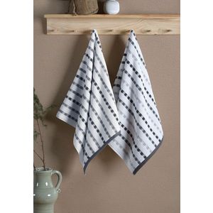 Set prosoape, L'essentiel Maison, Alba, Gri imagine