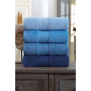 Set prosoape, L'essentiel Maison, Rainbow, Albastru imagine