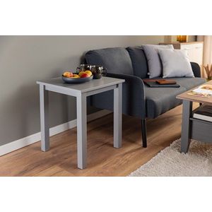 Masuta Stellan , Inter Link, 45x45x55 cm, lemn, gri imagine