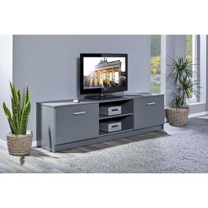 Comoda TV Elenzio TV, Inter Link, 180x40x50.8 cm, PAL, gri imagine