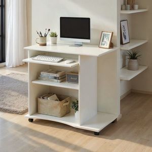 Birou Pepe, Inter Link, 80x50x75 cm, PAL, alb imagine