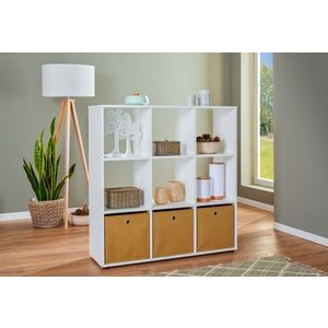 Corp biblioteca Cadore 9, Inter Link, 104.4x33x106.9 cm, lemn, alb imagine