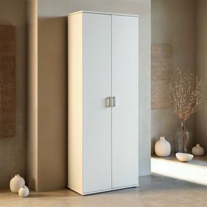 Dulap multifunctional Arconati, Inter Link, 70x35x189 cm, lemn, alb imagine