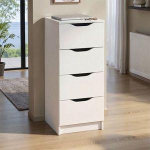 Comoda Westphalen 4, Inter Link, 41x40x91.5 cm, PAL, alb imagine