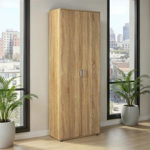 Dulap multifunctional Gallo, Inter Link, 70x34x189 cm, lemn, sonoma imagine