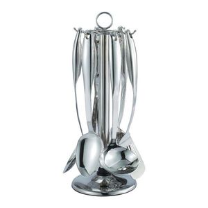 Set ustensile de bucatarie 7 piese, Zokura, inox imagine