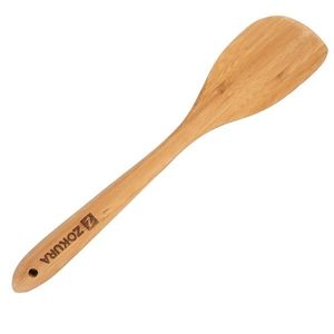 Spatula cu margini rotunjite, Zokura, bambus (*)2, 30 cm imagine