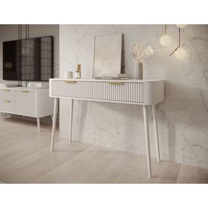 Masa de toaleta / machiaj ELTAP, Chavelle, 120x40x80 cm, PAL/MDF, alb imagine