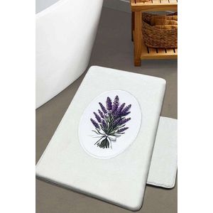 Set covorase de baie, L'essentiel Maison, Lavmore, Ecru imagine