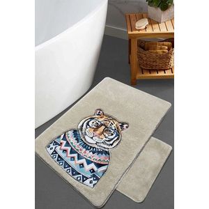 Set covorase de baie, L'essentiel Maison, Logwe, Piatra imagine