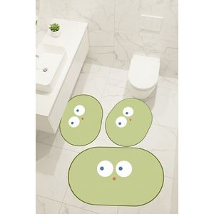 Set covorase de baie, L'essentiel Maison, Wonder, Verde imagine