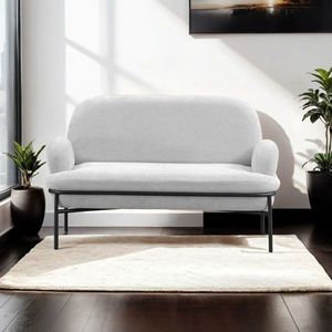 Canapea 2 locuri, Atelier del Sofa, 531ALN1304, Alb imagine