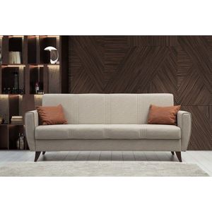 Canapea extensibila 3 locuri, Atelier del Sofa, 730MST1210, Bej imagine