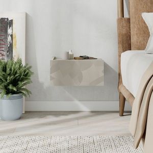 Noptiera, Hanah Home, Onda, 38.4x18.5x31 cm, Gresie / Travertin imagine