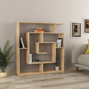 Corp biblioteca, Hanah Home, Labirent, 125x128.6x22 cm, Maro imagine