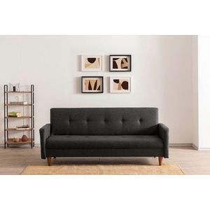Canapea extensibila 3 locuri, Atelier del Sofa, 859FTN2813, Gri inchis imagine