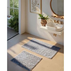 Set covorase de baie, L'essentiel Maison, Rabbit, Antracit imagine