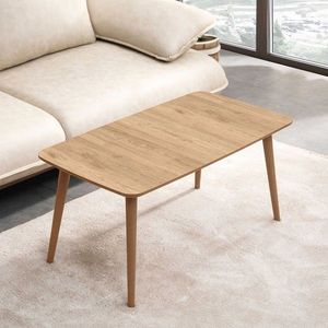 Masuta de cafea, Hanah Home, Luci, 100x45x53 cm, Stejar imagine