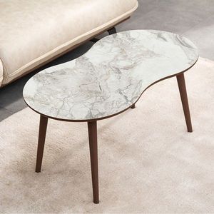 Masuta de cafea, Hanah Home, Moon, 99x45x54 cm, Alb imagine