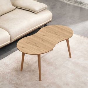 Masuta de cafea, Hanah Home, Moon, 99x45x54 cm, Stejar imagine