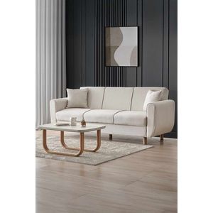 Canapea extensibila 3 locuri, Atelier del Sofa, 218NVD1104, Bej imagine