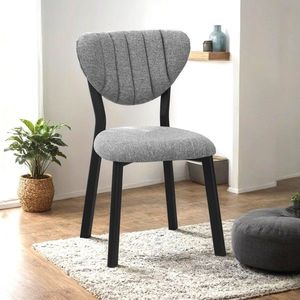 Scaun, Hanah Home, Elma, 47x85x45 cm, Gri imagine