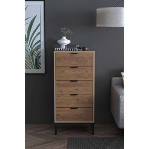 Dulap, Hanah Home, Arden, 50x105x40 cm, Pinul Atlasului imagine