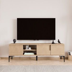 Comoda TV, Hanah Home, Tarz, 180x49x33 cm, Stejar imagine