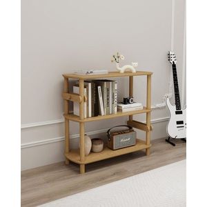 Corp biblioteca, Hanah Home, Rosa 3, 80x79x30 cm, Stejar imagine