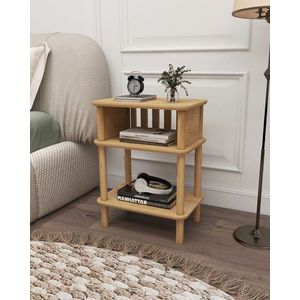 Masuta, Hanah Home, Linde, 48x69x32 cm, Stejar imagine