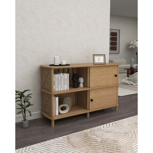 Consola, Hanah Home, Avena, 120x79x40 cm, Stejar imagine