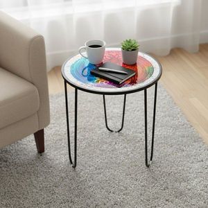 Masuta de cafea, Hanah Home, Shb-033-D, 53x55x53 cm, Multicolor imagine