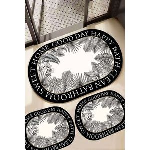 Set covorase de baie, L'essentiel Maison, Carriera, Multicolor imagine