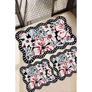 Set covorase de baie, L'essentiel Maison, Grocen, Multicolor imagine